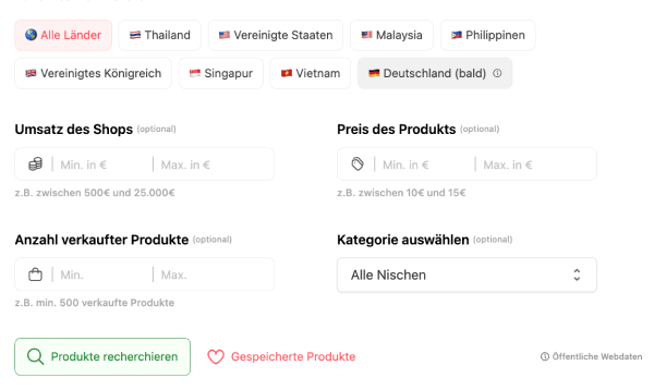 Beispiel für einen Filter